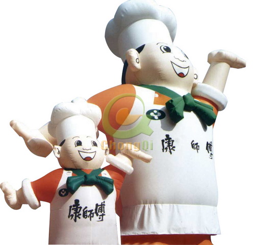 big inflatable cartoons